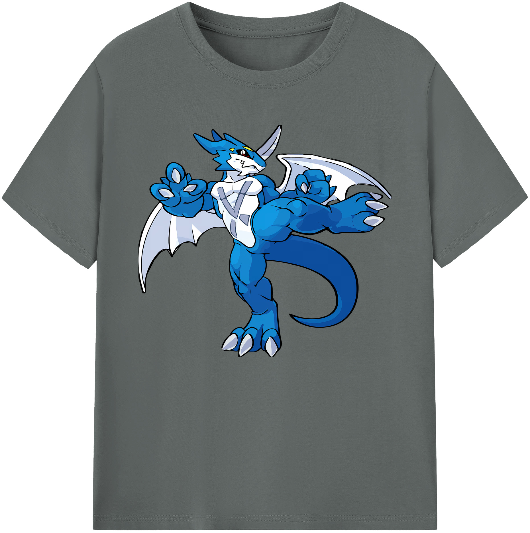 （画像用） Digimon デジタルモンスター/デジモン 綿100％ メンズ半袖Tシャツ｜肌触りやわらか＆通気性